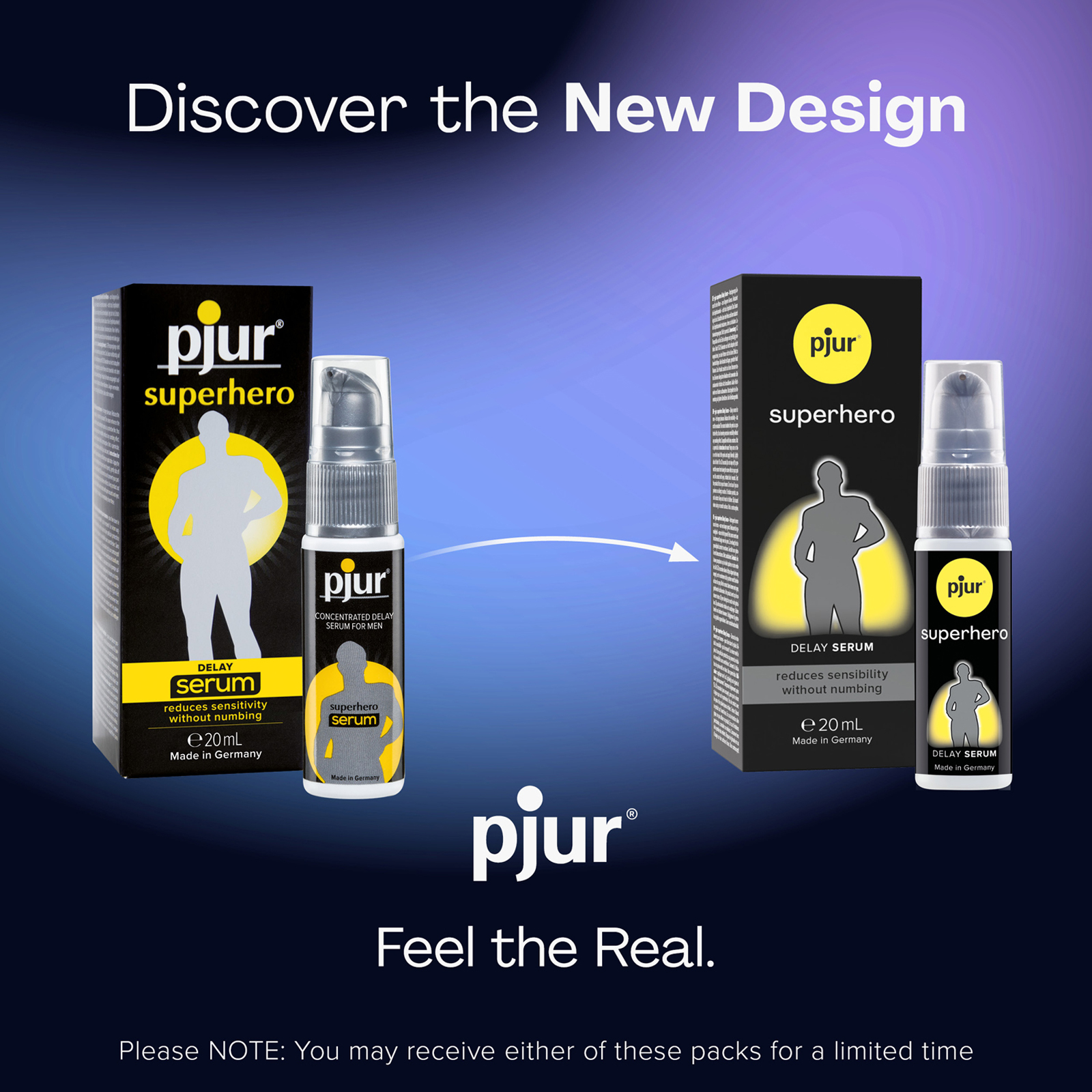 pjur Superhero Delay Serum, 20 мл - фото, отзывы