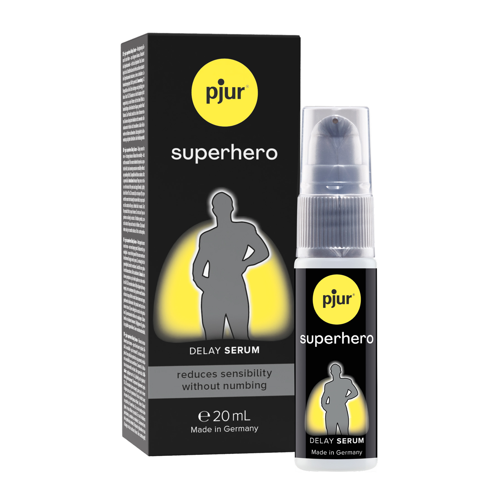 pjur Superhero Delay Serum, 20 мл, Средство для продления полового акта