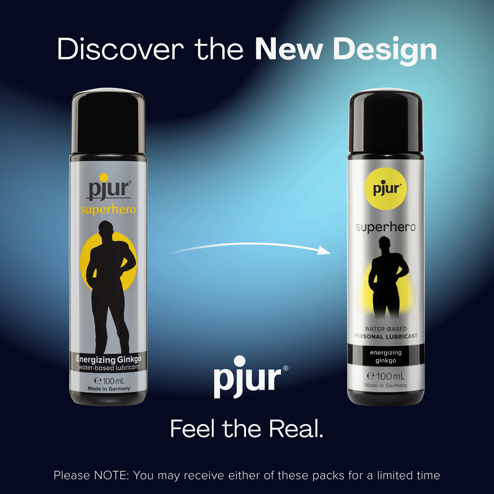 pjur Superhero Energizing Glide, 100 мл - фото, отзывы