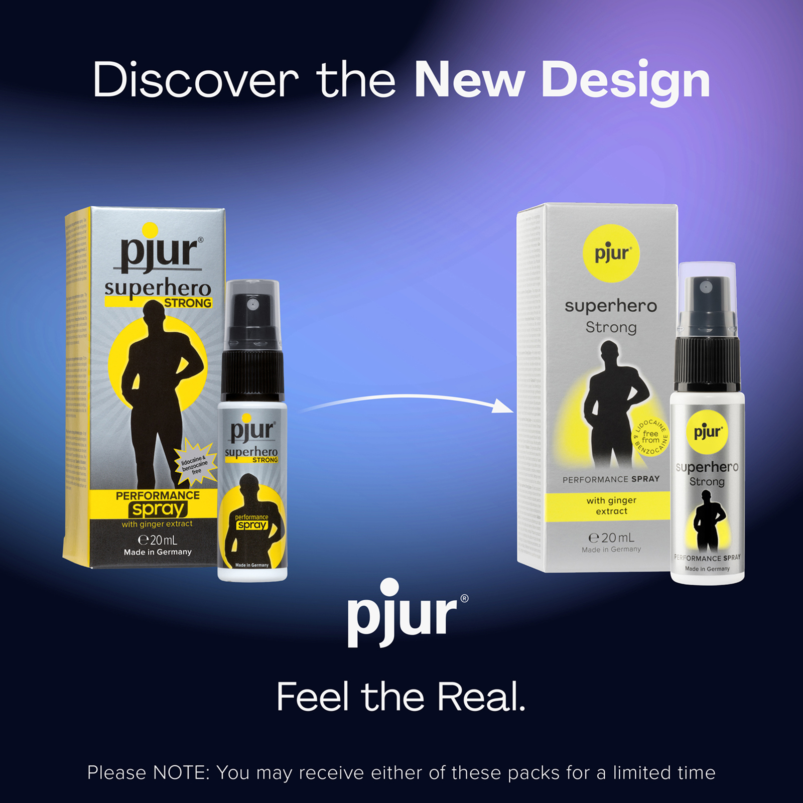 pjur Superhero Strong Performance Spray, 20 мл - фото, отзывы