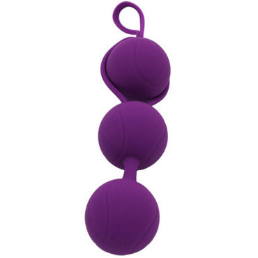 RestArt Kegel Balls, фиолетовый, Набор для тренировки вагинальных мышц и другие товары RestArt с фото