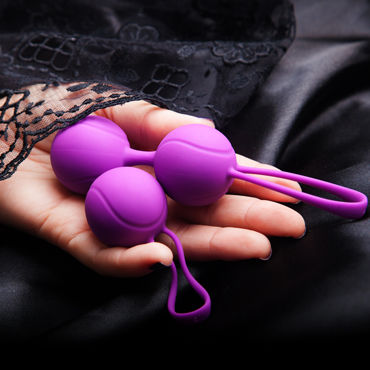 RestArt Kegel Balls, фиолетовый - подробные фото в секс шопе Condom-Shop