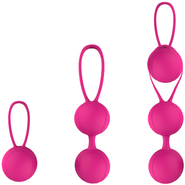 S-Hande Lover, розовые - Вагинальные шарики со смещенным центром тяжести - купить в секс шопе