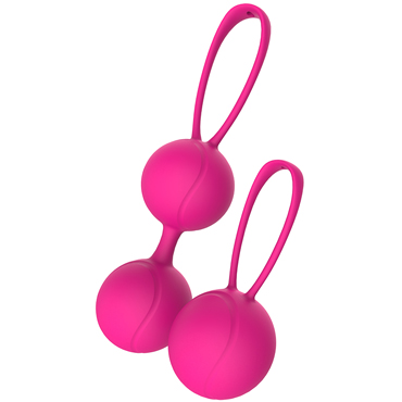 S-Hande Lover, розовые, Вагинальные шарики со смещенным центром тяжести