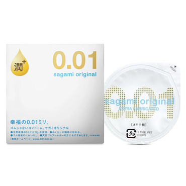 Sagami Original 001 EXTRA LUB — 1 шт