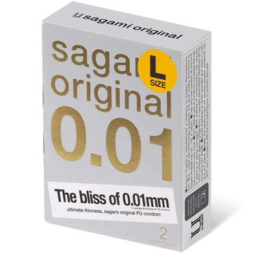Sagami Original 0.01 L-Size (2 шт.)