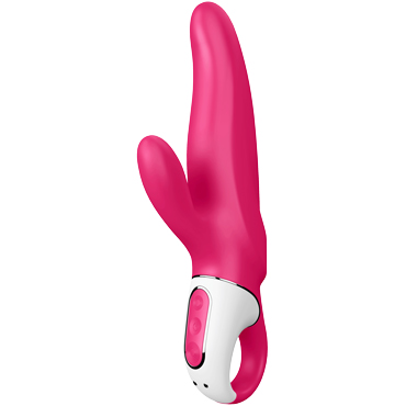 Satisfyer Vibes Mr. Rabbit, розовый, Вибратор для вагинально - клиторальной стимуляции