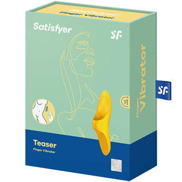 Satisfyer Teaser, желтый, Пальчиковый вибратор и другие товары Satisfyer с фото