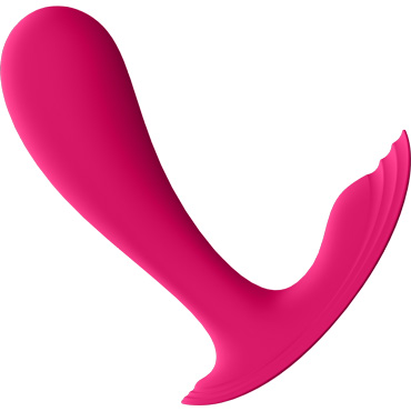 Satisfyer Top Secret, розовый - Носимый вибратор с управлением через приложение - купить в секс шопе