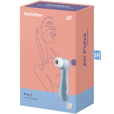 Satisfyer Pro 2 Generation 2, голубой, Вакуум-волновой бесконтактный стимулятор клитора и другие товары Satisfyer с фото