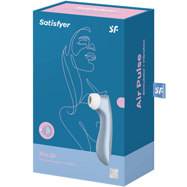 Satisfyer Pro 2+, синий — фото 4