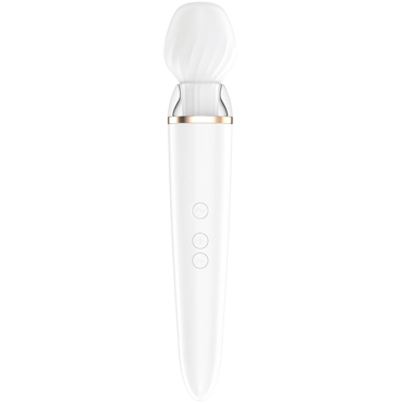 Satisfyer Double Wand-er, белый — фото 1