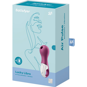 Satisfyer Lucky Libra, ягодный — фото 9