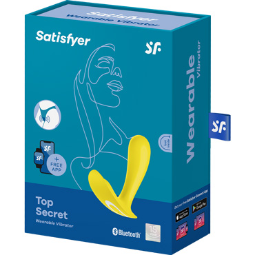 Satisfyer Top Secret, желтый — фото 7
