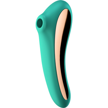 Satisfyer Dual Kiss, зеленый — фото 2