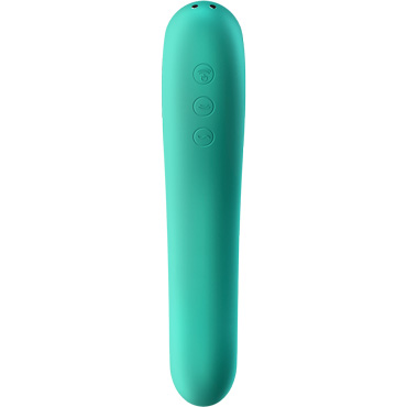 Satisfyer Dual Kiss, зеленый — фото 5