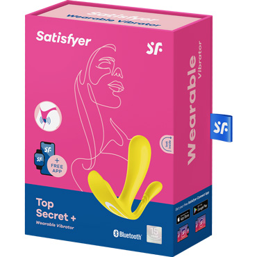 Satisfyer Top Secret+, желтый — фото 7