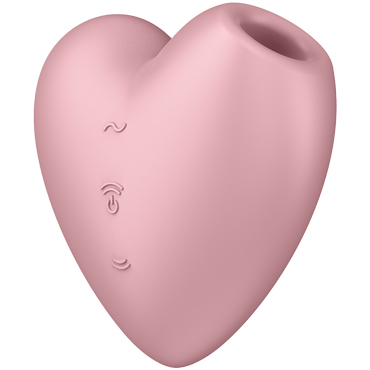 Satisfyer Cutie Heart, розовый - фото, отзывы