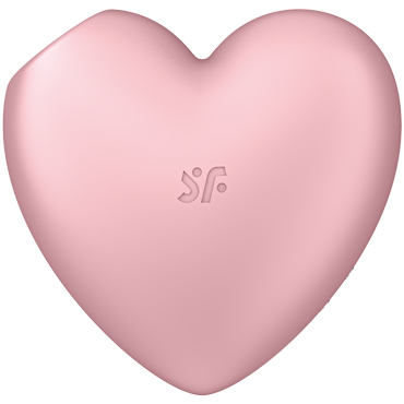 Satisfyer Cutie Heart, розовый, Бесконтактный стимулятор клитора с вибрацией и другие товары Satisfyer с фото