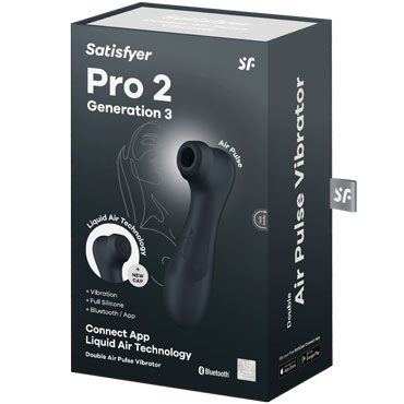 Новинка раздела Секс игрушки - Satisfyer Pro 2 Generation 3 Connect App, черный