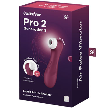 Новинка раздела Секс игрушки - Satisfyer Pro 2 Generation 3, красный