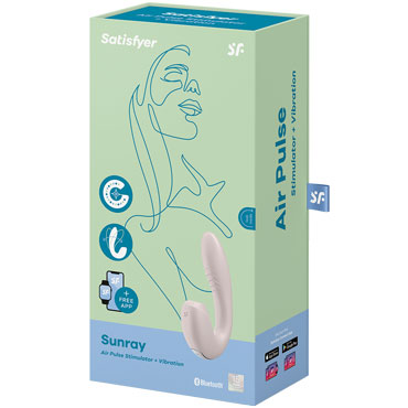 Satisfyer Sunray, бежевый - подробные фото в секс шопе Condom-Shop
