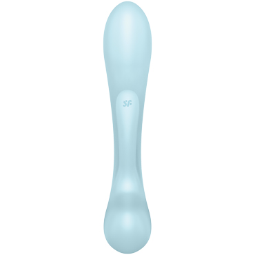 Satisfyer Triple Oh, голубой - подробные фото в секс шопе Condom-Shop