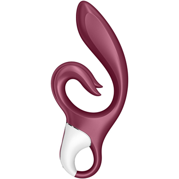 Satisfyer Love Me, красный - Вибромассажёр-кролик - купить в секс шопе