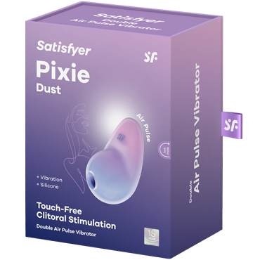 Satisfyer Pixie Dust, лилово-розовый - подробные фото в секс шопе Condom-Shop