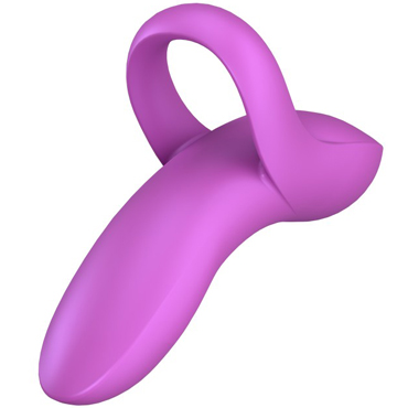 Satisfyer Bold Lover, розовый - Вибростимулятор на палец - купить в секс шопе