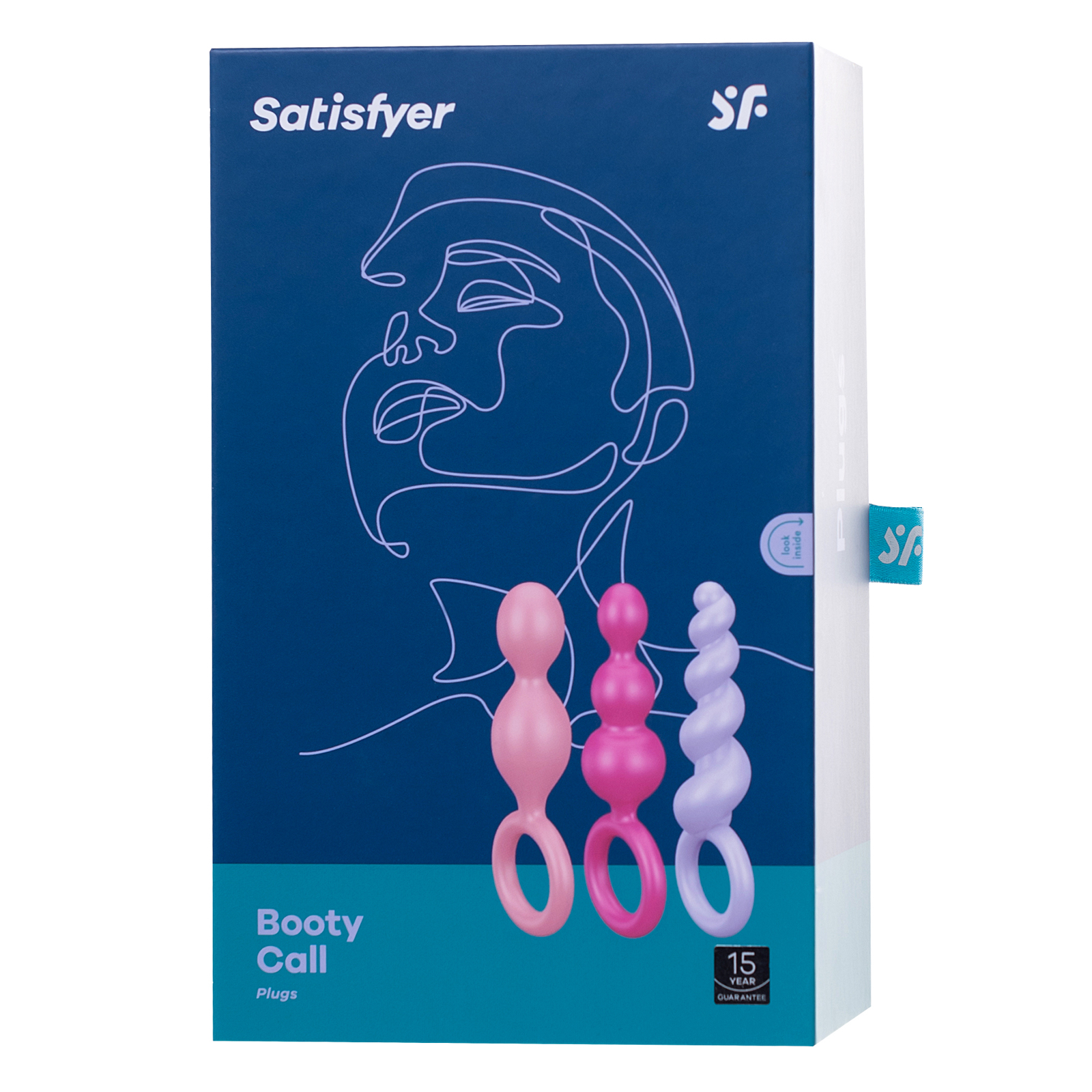 Satisfyer Booty Call, красный/розовый/пурпурный - фото 8