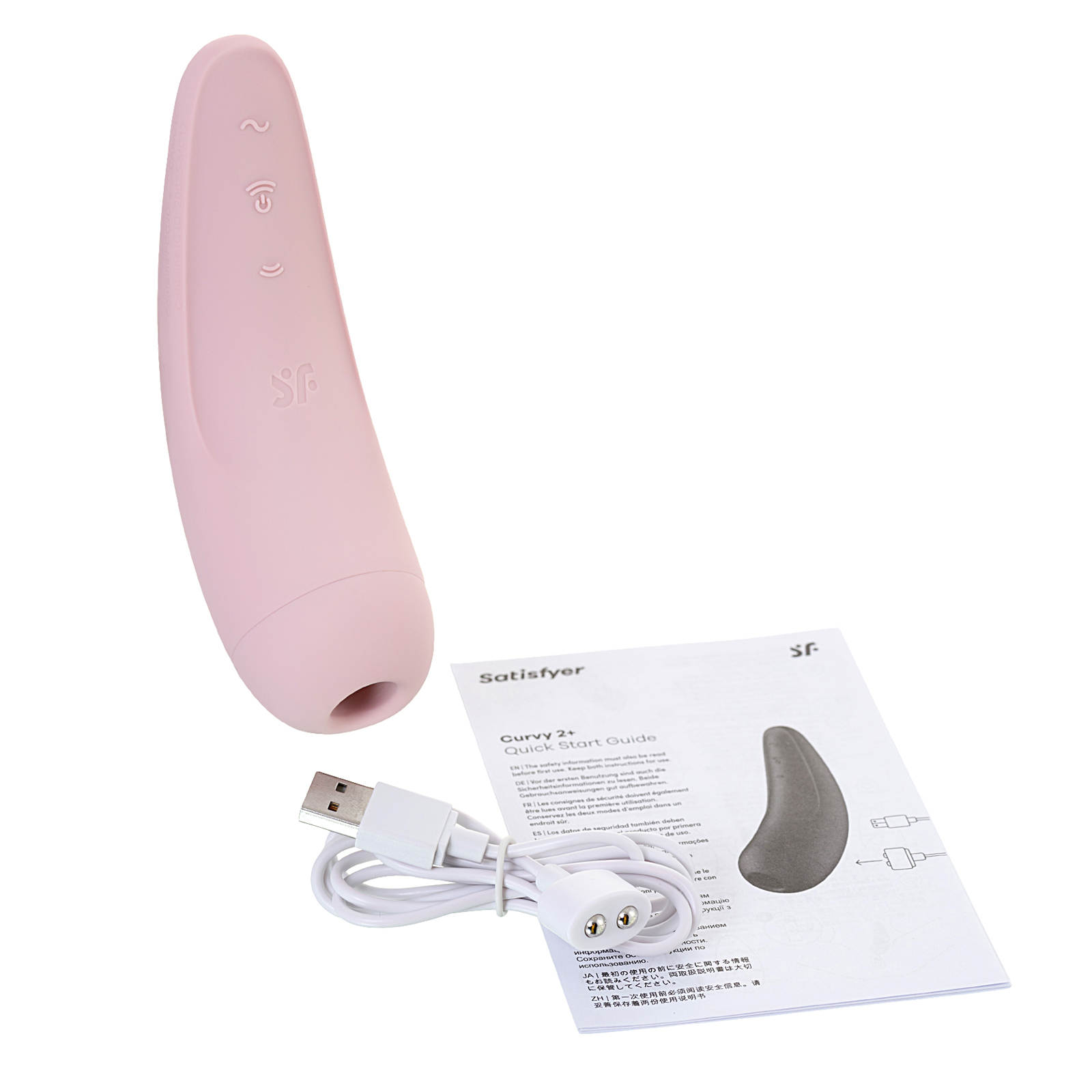 Новинка раздела Секс игрушки - Satisfyer Curvy 2+, розовый