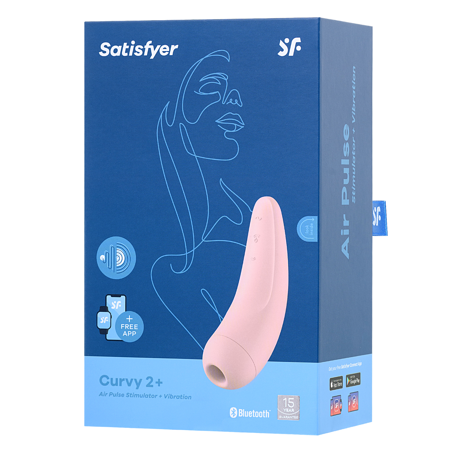 Satisfyer Curvy 2+, розовый - фото 7
