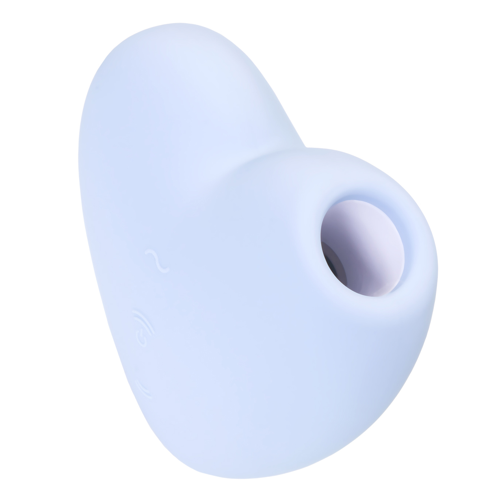 Satisfyer Cutie Heart, голубой - Вакуум-волновой стимулятор клитора с вибрацией - купить в секс шопе