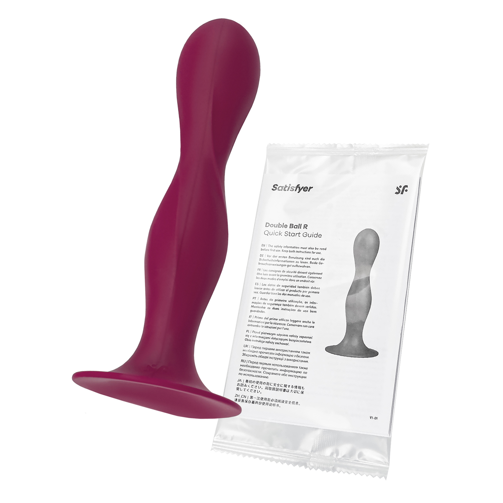Satisfyer Double Ball-R, красный - фото 7