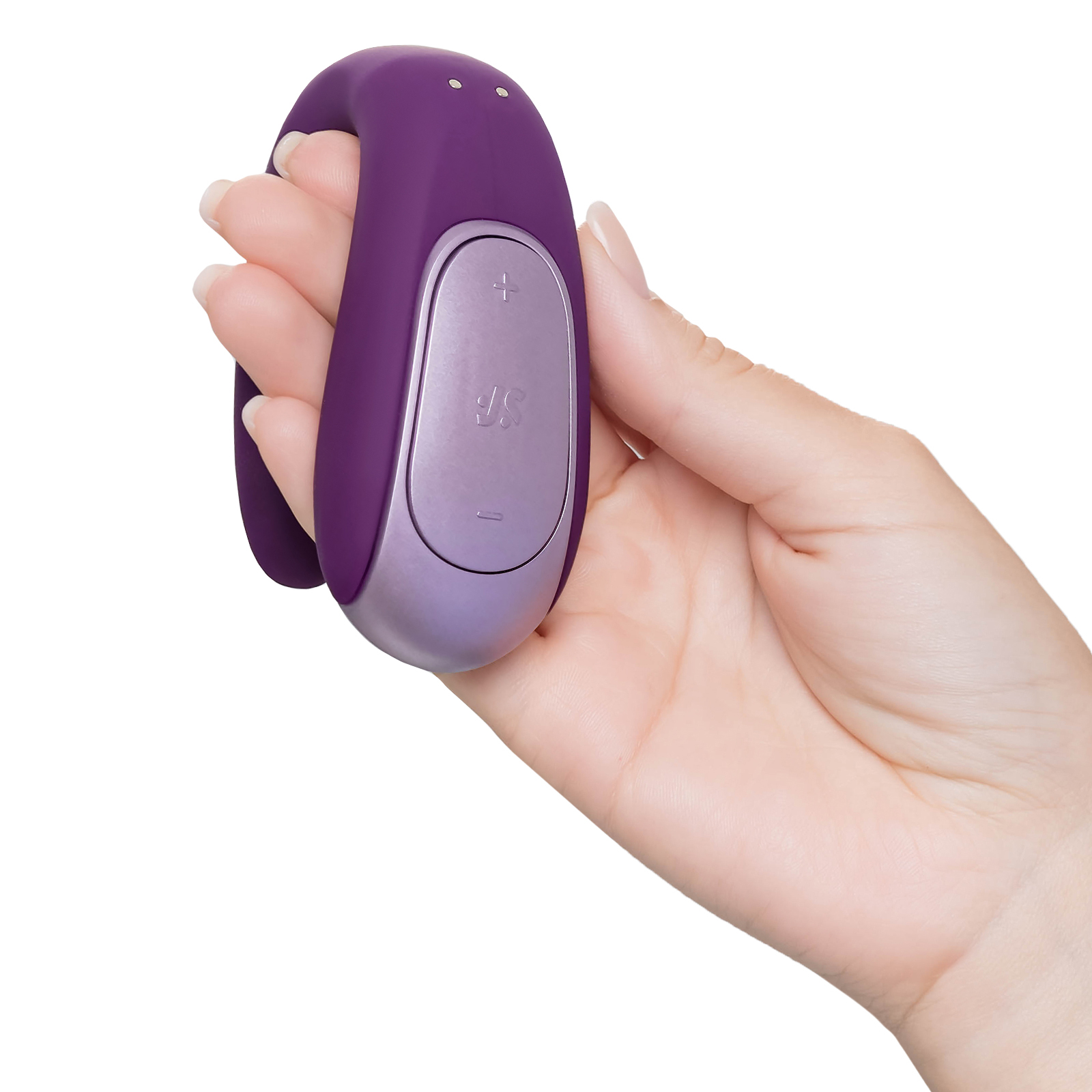 Satisfyer Double Fun, фиолетовый - подробные фото в секс шопе Condom-Shop