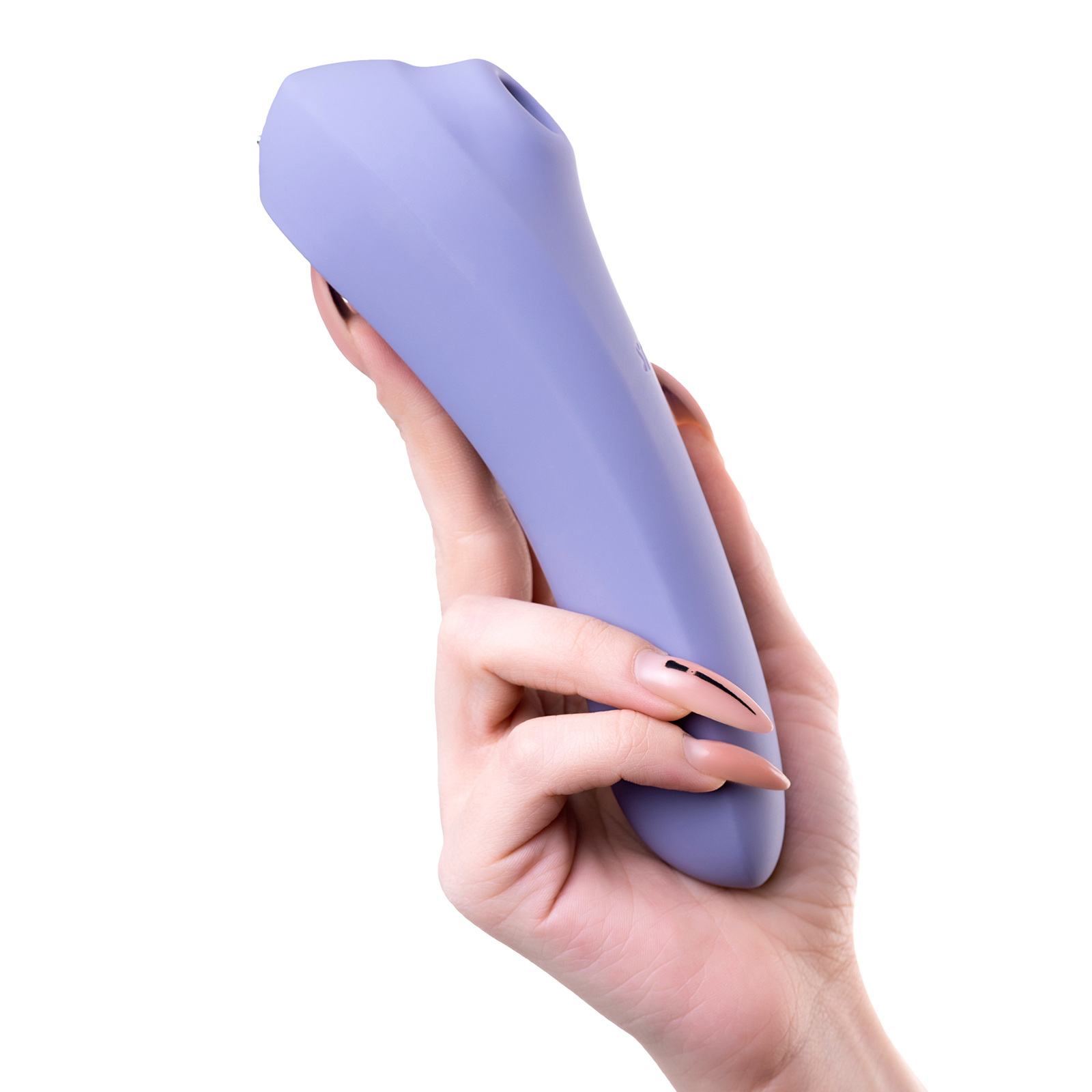 Satisfyer Dual Pleasure, лиловый, Бесконтактный стимулятор клитора - вибратор точки G с управлением со смартфона и другие товары Satisfyer с фото