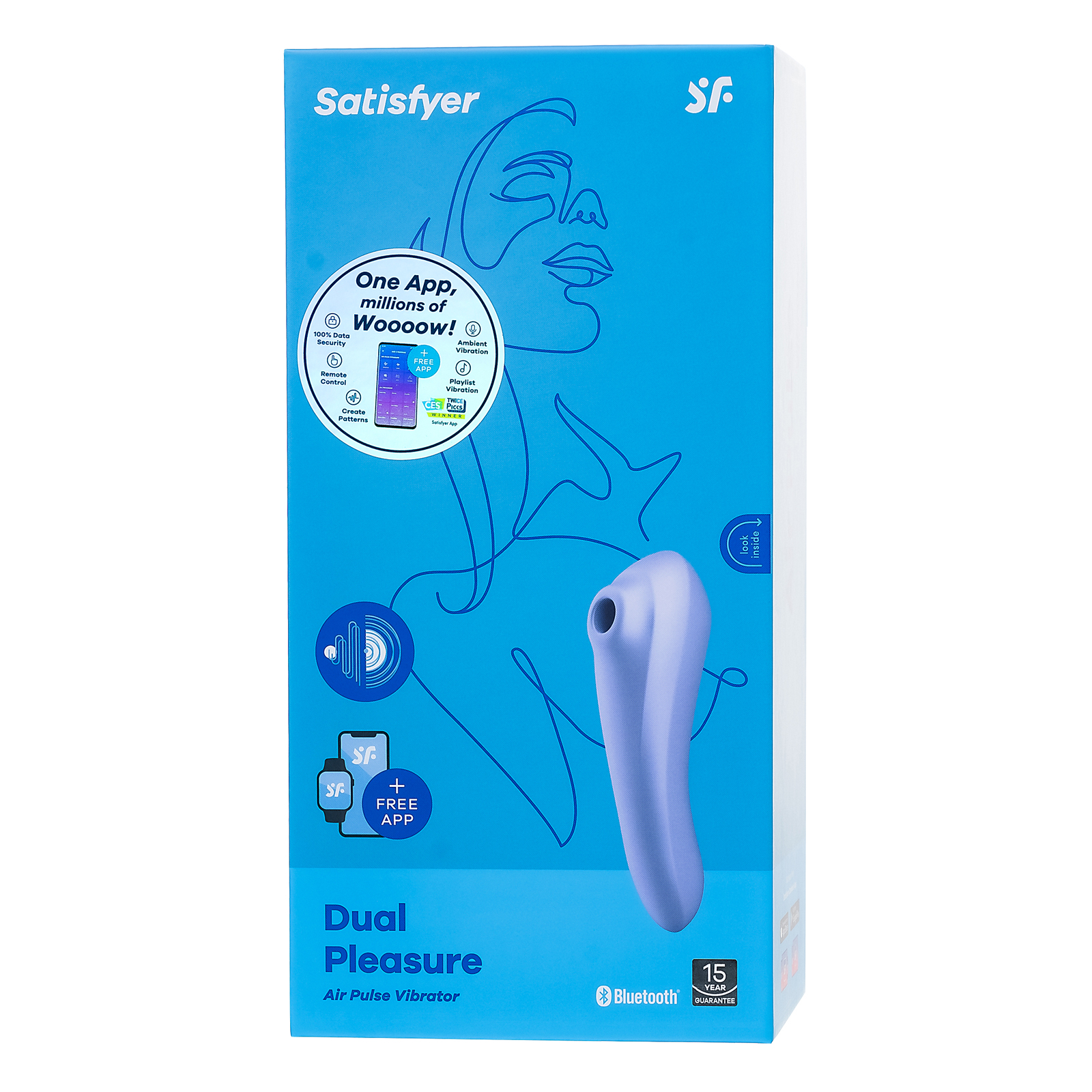 Satisfyer Dual Pleasure, лиловый - фото 8