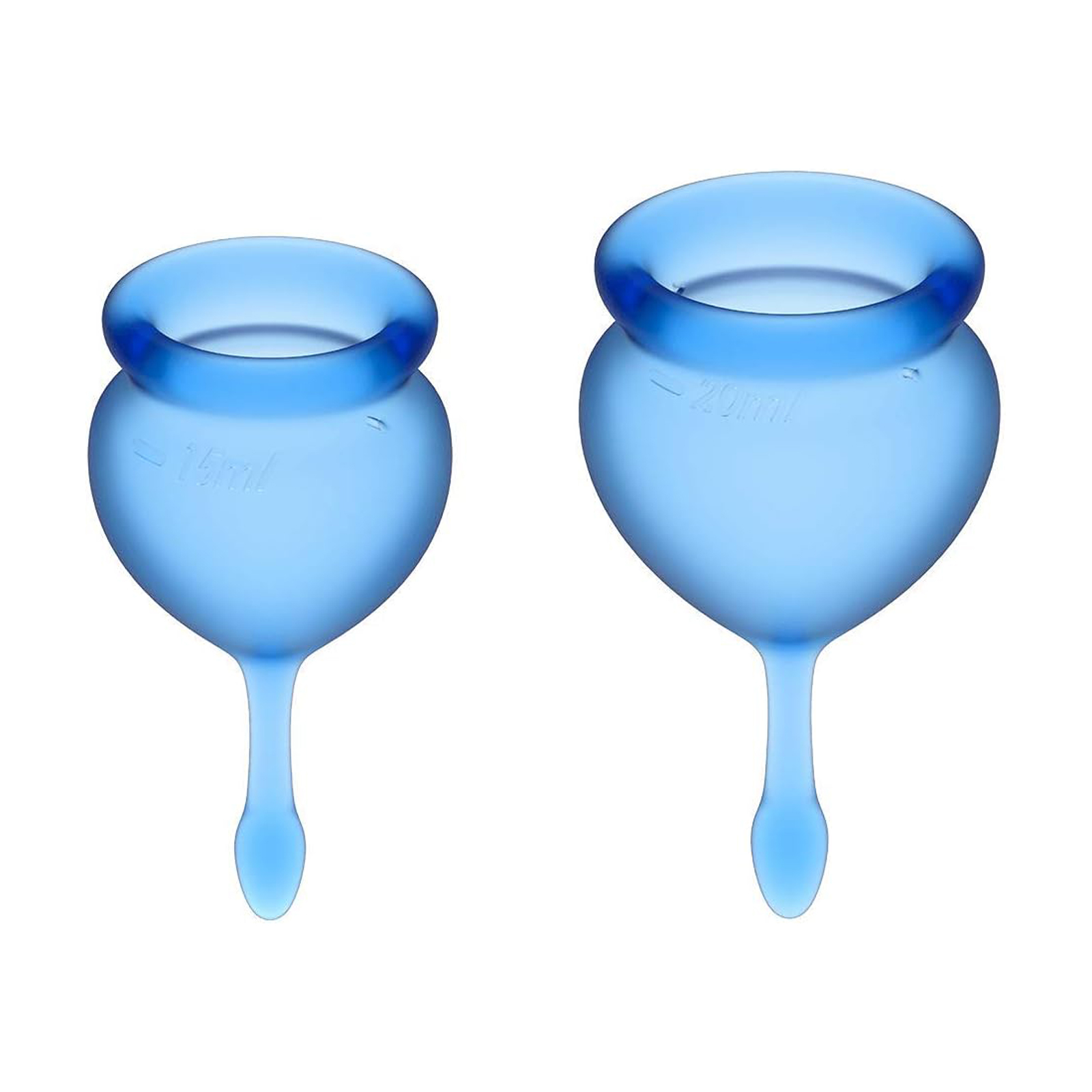 Satisfyer Feel Good Menstrual Cup, темно-синий - фото, отзывы