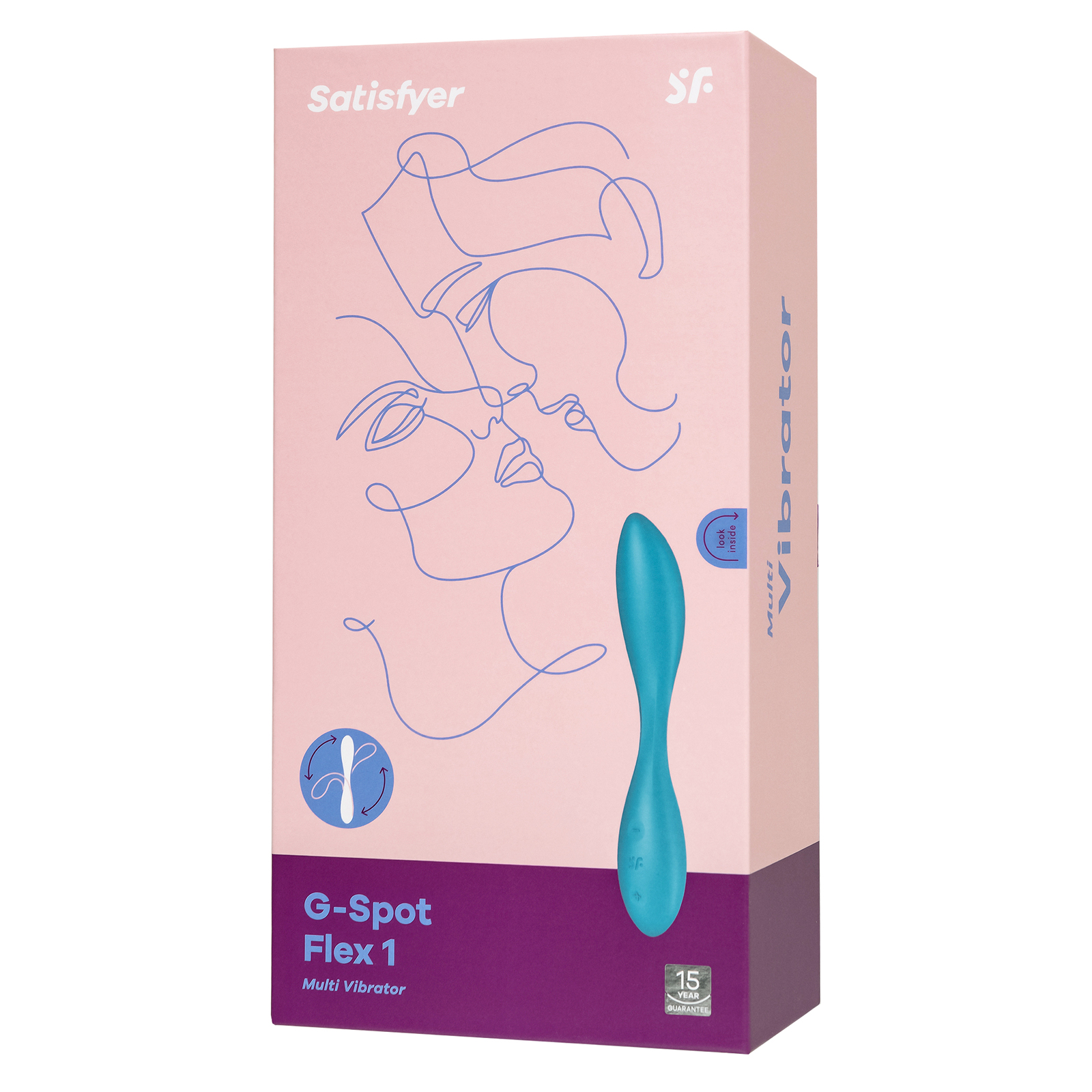Satisfyer G-Spot Flex 1, бирюзовый - фото 7