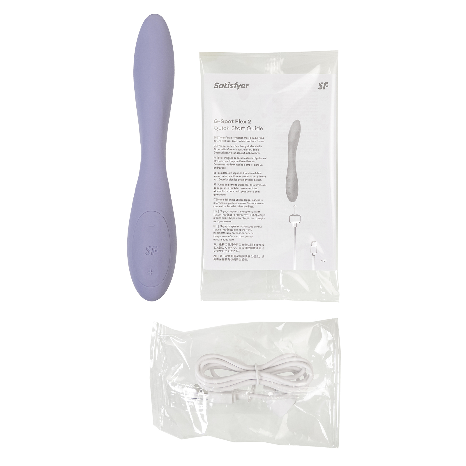 Новинка раздела Секс игрушки - Satisfyer G-Spot Flex 2, сиреневый