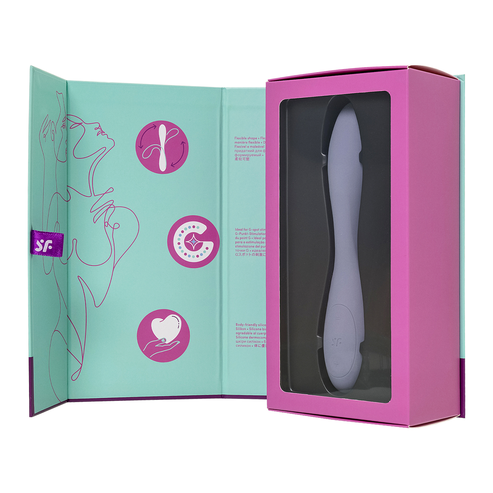 Satisfyer G-Spot Flex 2, сиреневый - подробные фото в секс шопе Condom-Shop