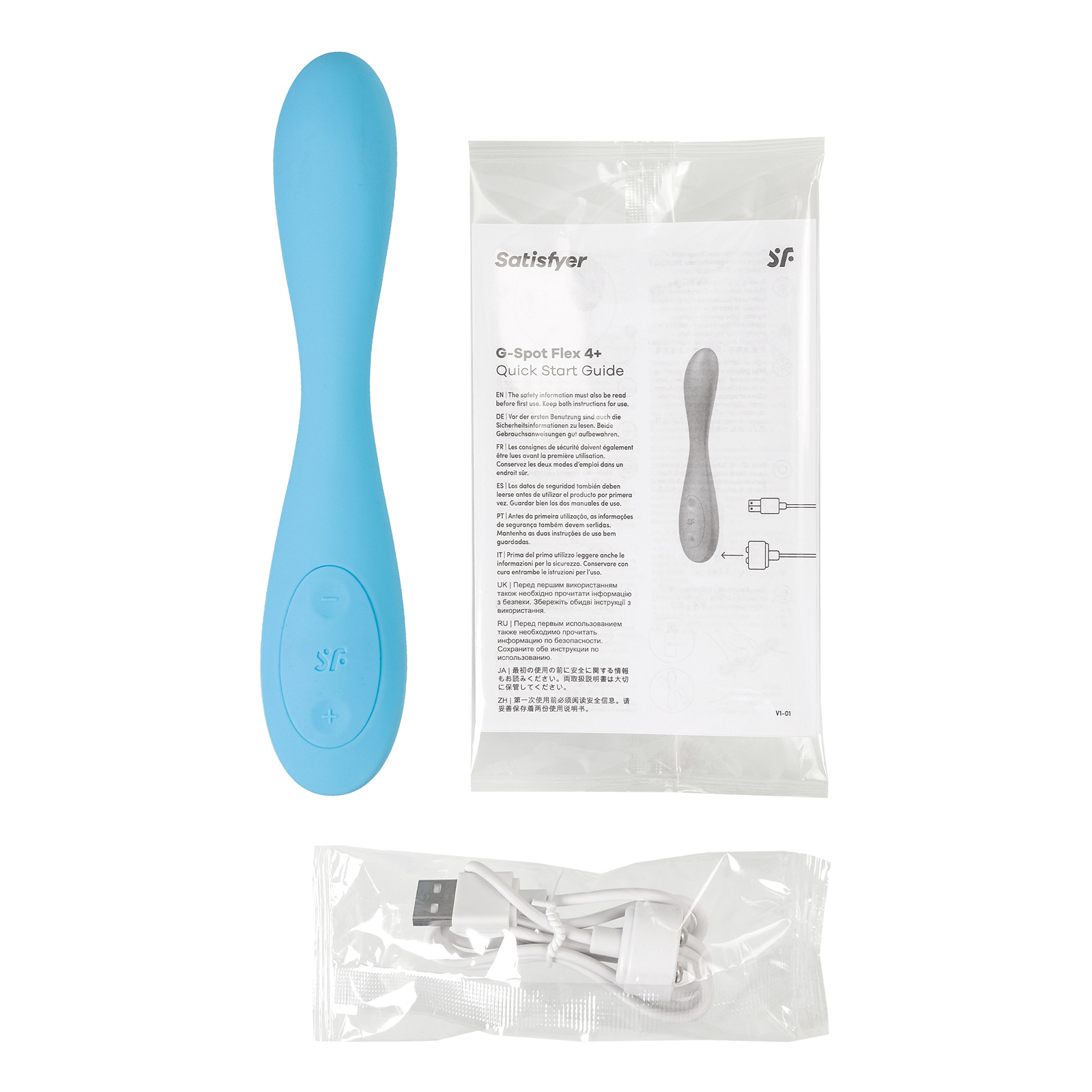 Satisfyer G-Spot Flex 4+, голубой — фото 7