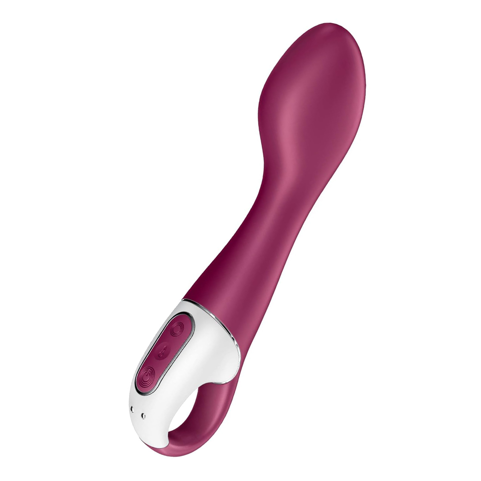 Satisfyer Hot Spot, бордовый, Вибратор с нагревом и управлением со смартфона
