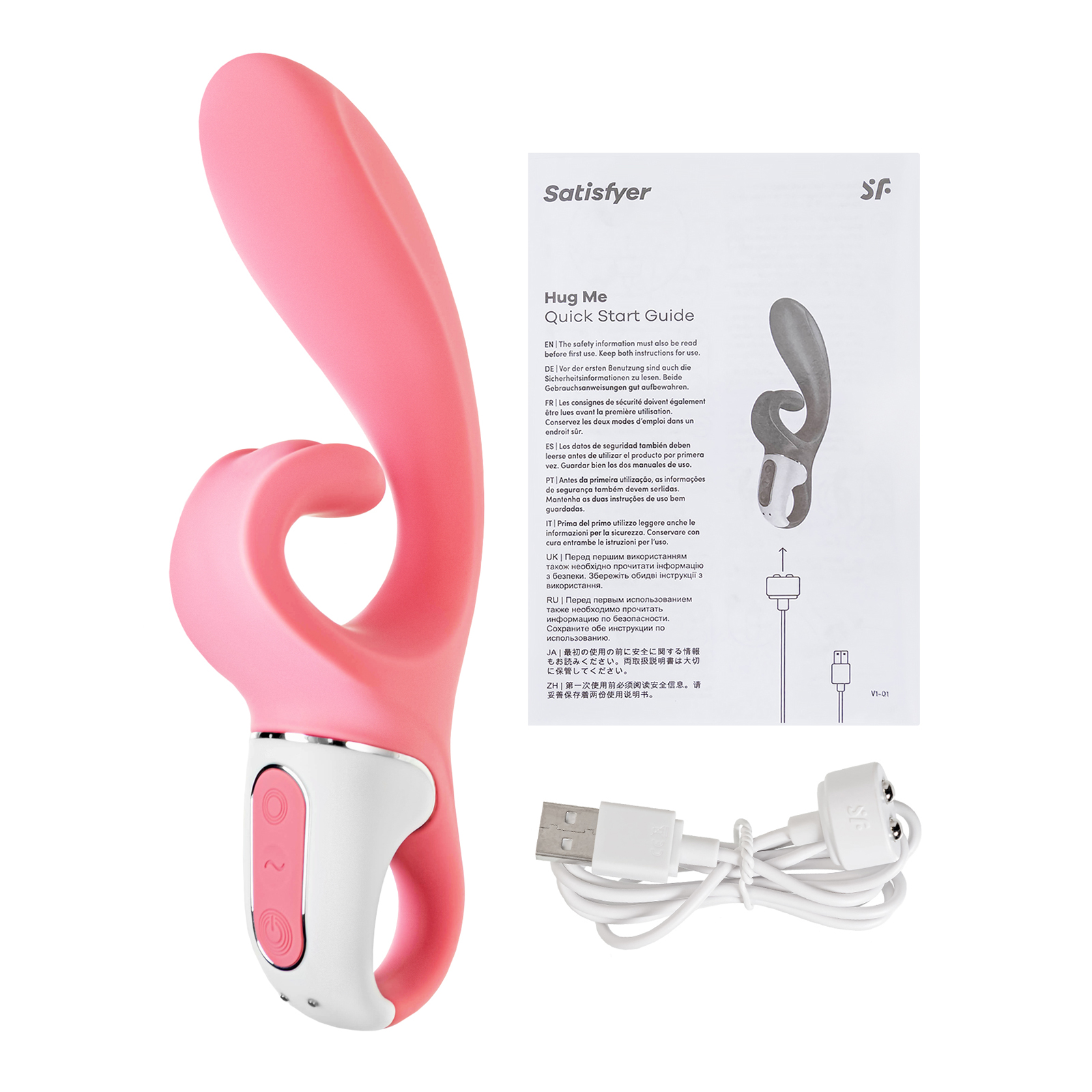 Satisfyer Hug Me, розовый — фото 7