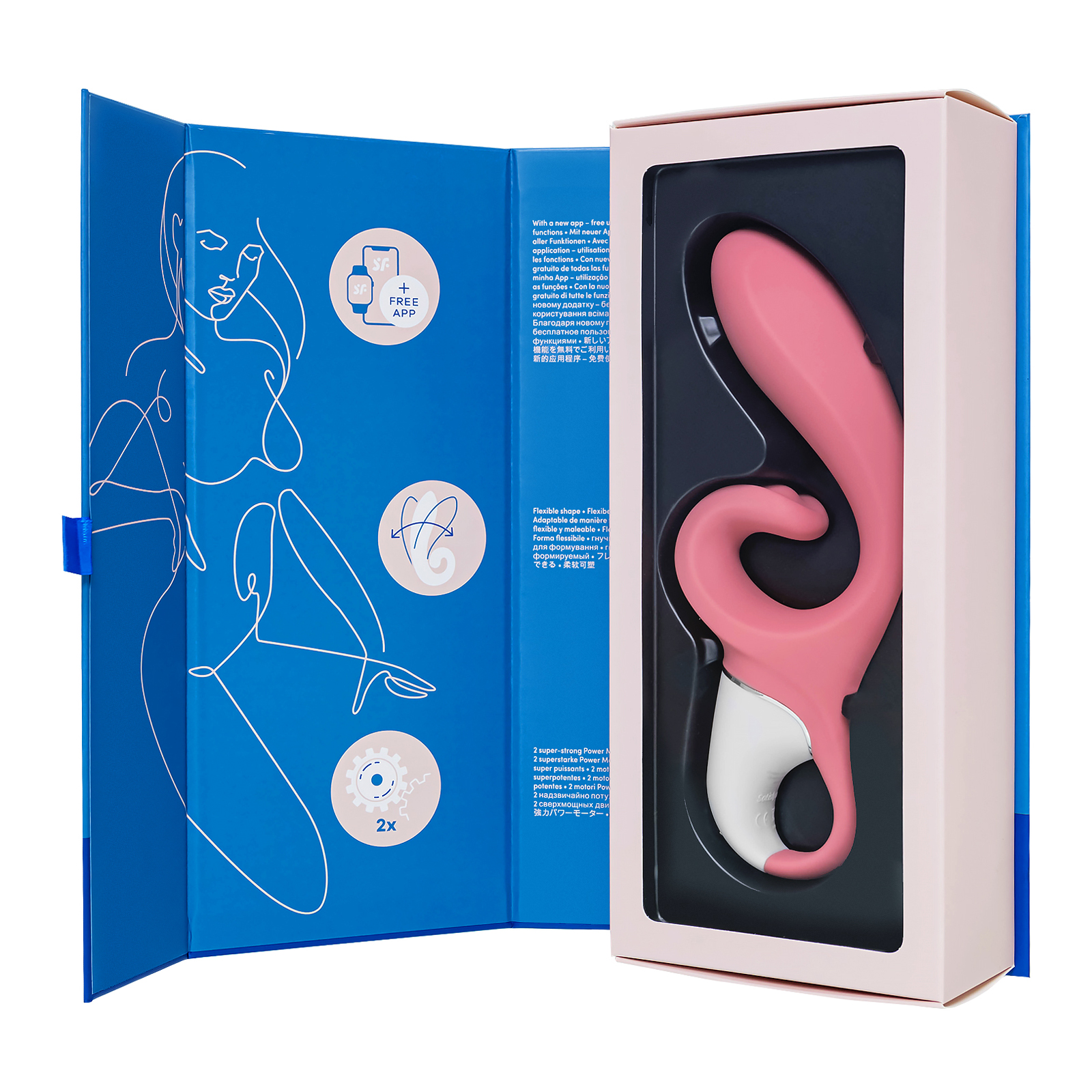 Satisfyer Hug Me, розовый — фото 8