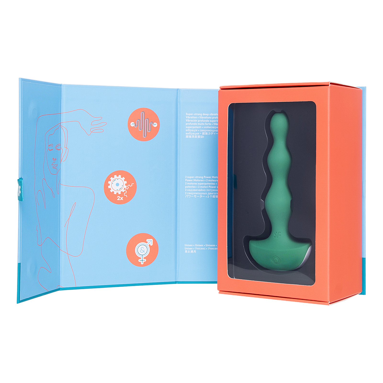 Satisfyer Lolli Plug 2, зеленая - подробные фото в секс шопе Condom-Shop