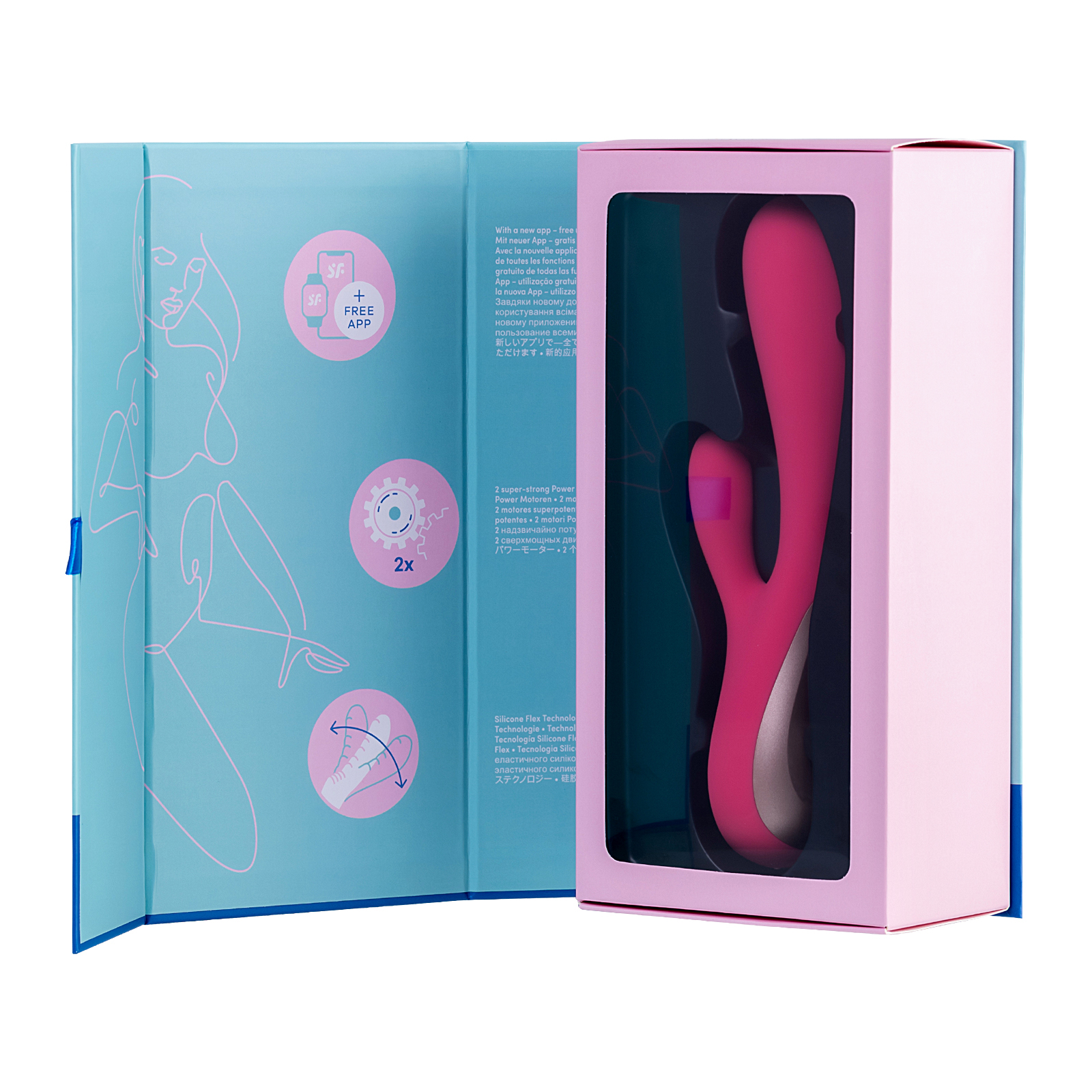 Satisfyer Mono Flex, красный - подробные фото в секс шопе Condom-Shop