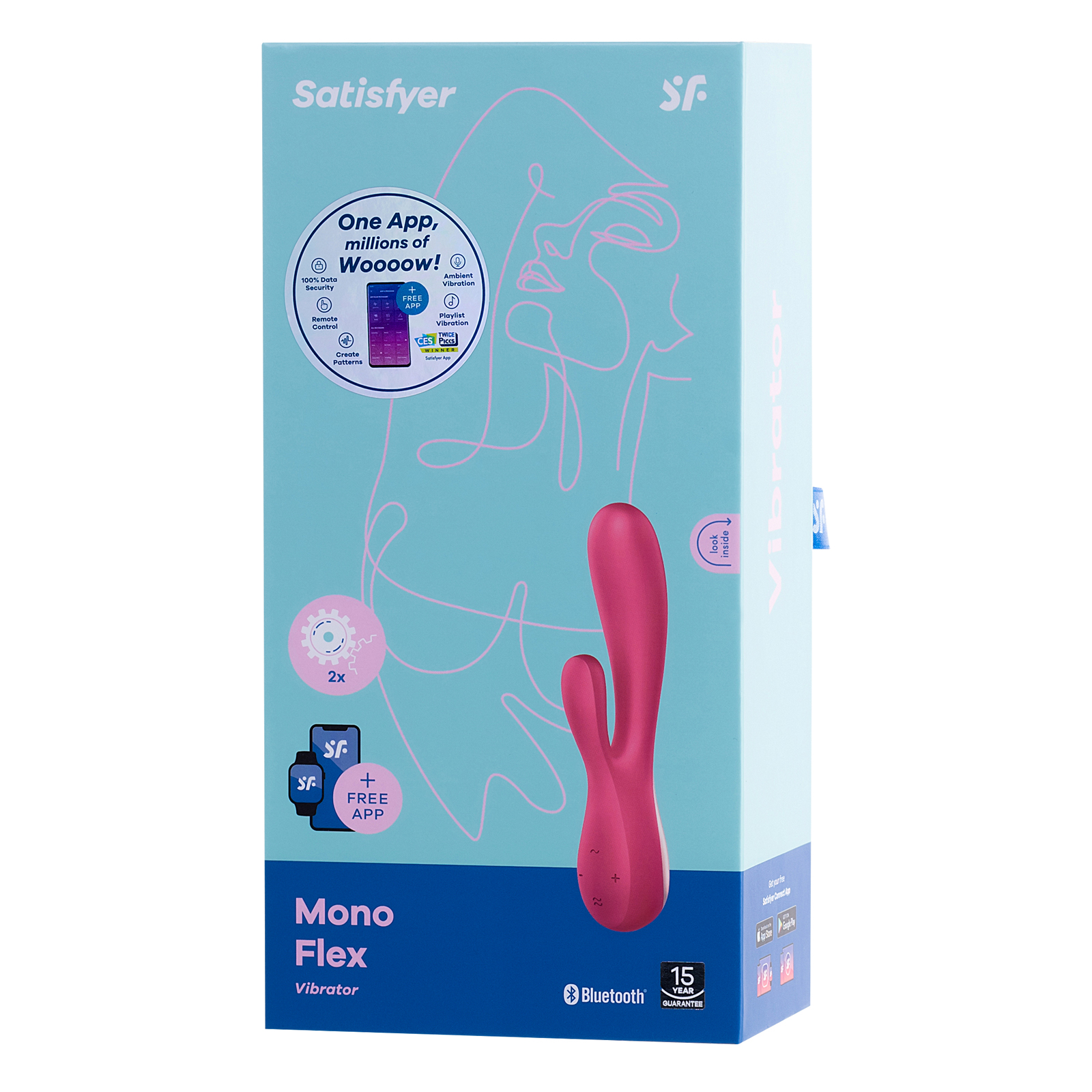 Satisfyer Mono Flex, красный - фото 7