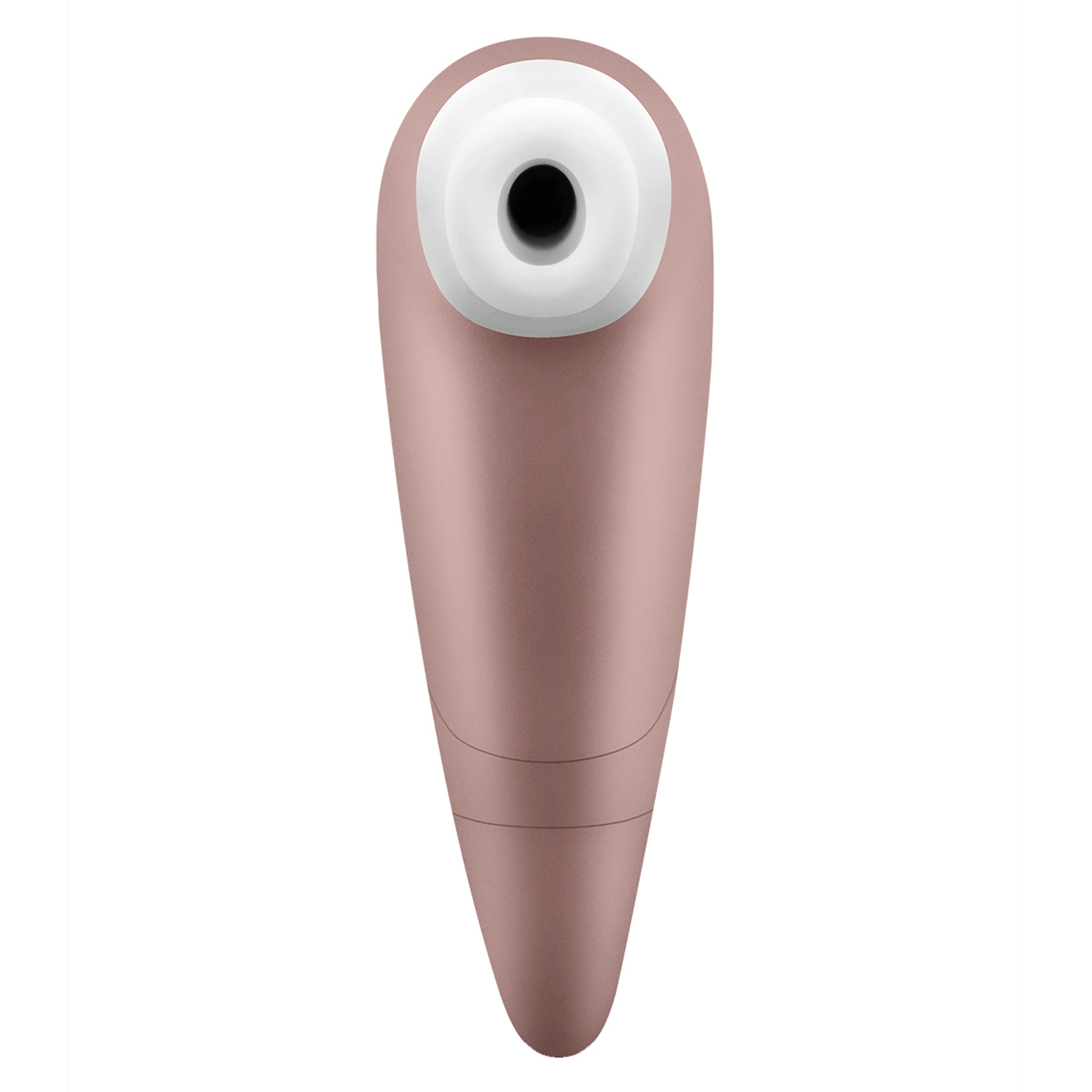 Satisfyer Number One, золотисто-розовый - Вакуум-волновой бесконтактный стимулятор клитора - купить в секс шопе